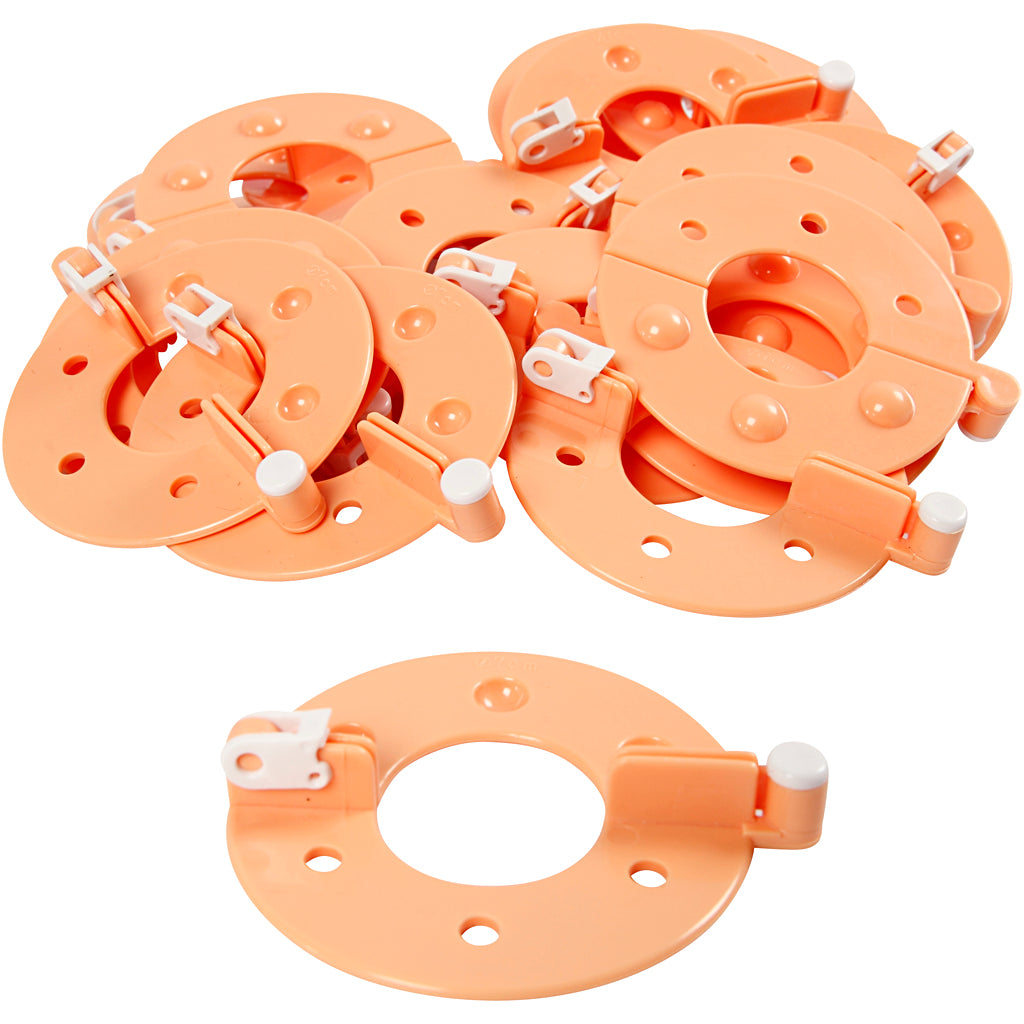 Pom-Pom Maker, dia. 7 cm, 12 pc