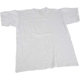T-shirts, W: 60 cm, size XX-large, round neck, 145 g, white, 1 pc [HOB-47218]
