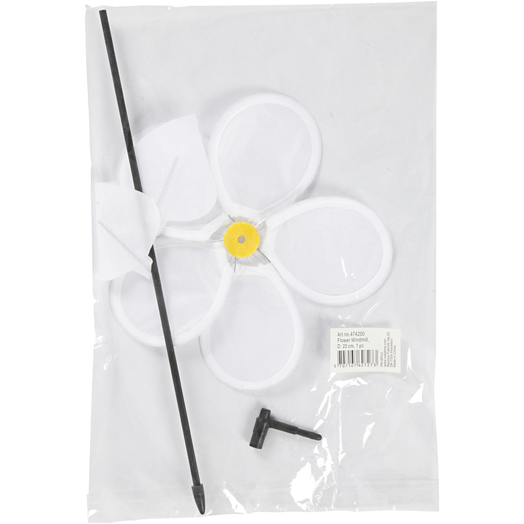 Flower Windmill, dia. 20 cm, 1 pc [HOB-474200]