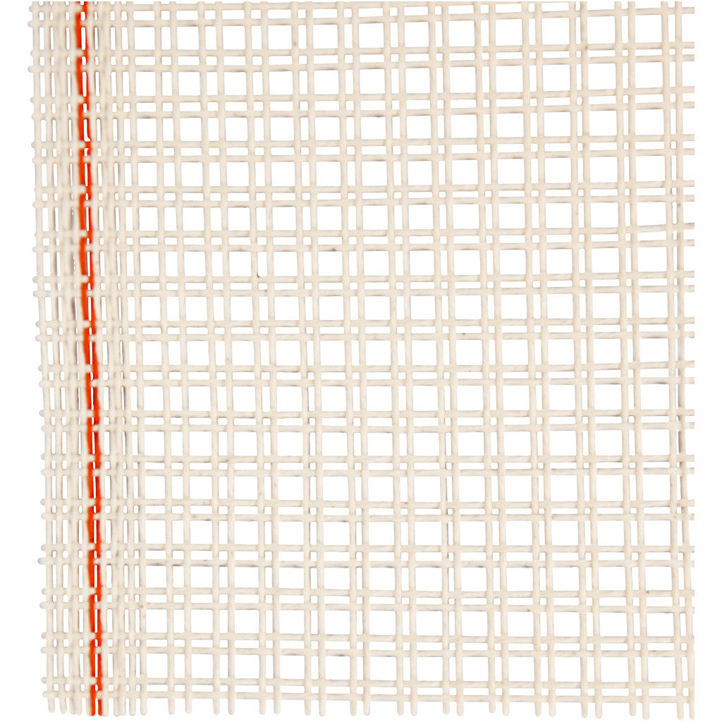 Latch Fabric, W: 50 cm, off-white, 1 m/ 1 roll [HOB-47456]