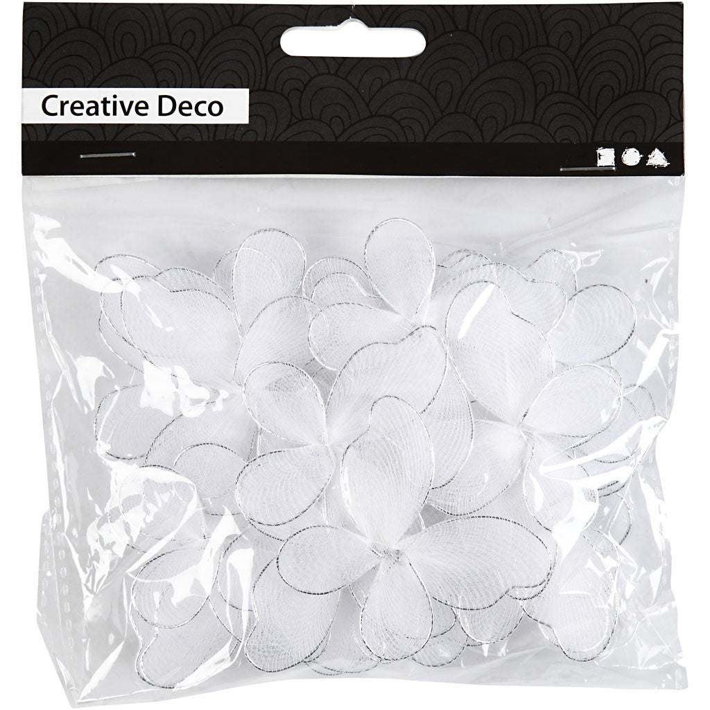 Net Wings, size 5,5x4,5 cm, 30 pc/ 1 pack [HOB-48257]