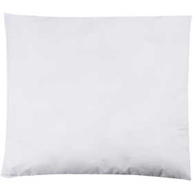 Stuffed Pillow, white, size 50x50 cm, 1 pc [HOB-49706]