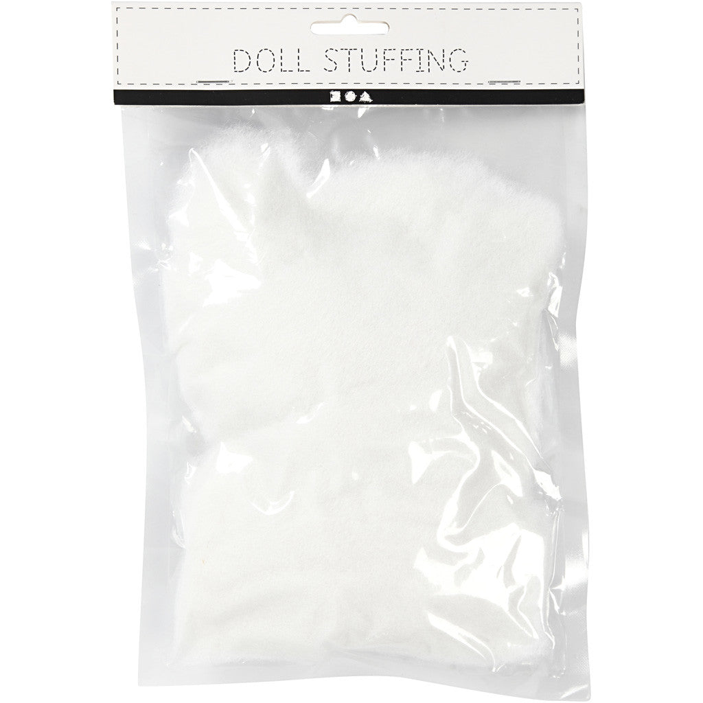 Doll Stuffing , white, 50 g/ 1 pack [HOB-49851]