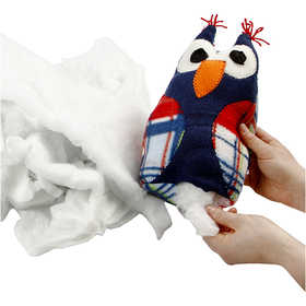 Polyester Wadding Offcuts, 3 kg/ 1 pack [HOB-49870]