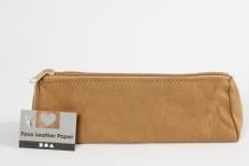Pencil case, size 20x7x7 cm, light brown, 1 pc [HOB-498960]