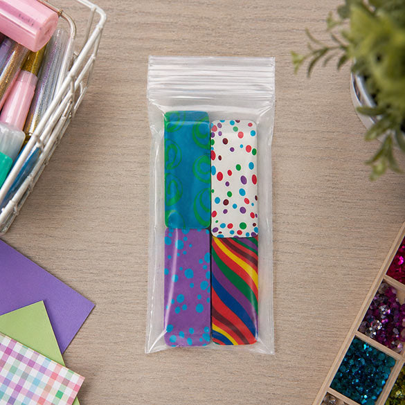 Grip Seal Bags 5x10cm PE 100 micron (100 pieces) [4PE24]