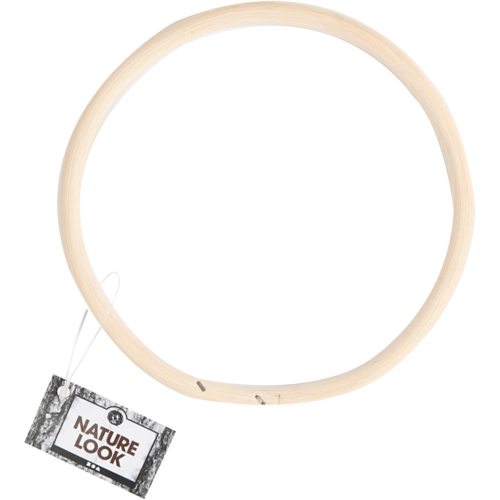 Bamboo ring, dia. 15,3 cm, 1 pc [HOB-50237]
