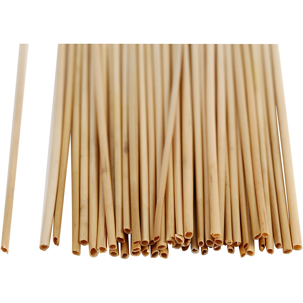 Straw, L: 22 cm, thickness 1-3 mm, 50 pc/ 1 pack [HOB-50387]