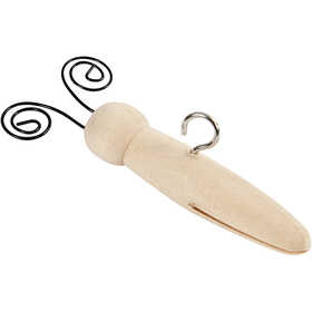 Butterfly Body, L: 5,5 cm, dia. 15 mm, 5 pc/ 1 pack [HOB-504571]