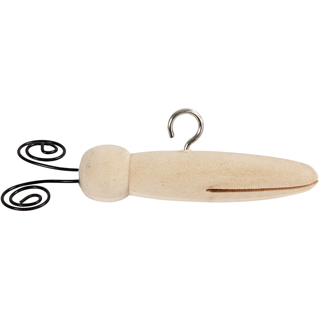 Butterfly Body, L: 5,5 cm, dia. 15 mm, 5 pc/ 1 pack [HOB-504571]