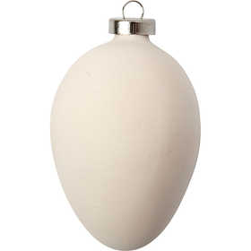 Egg, H: 6 cm, 12 pc/ 1 pack [HOB-50515]