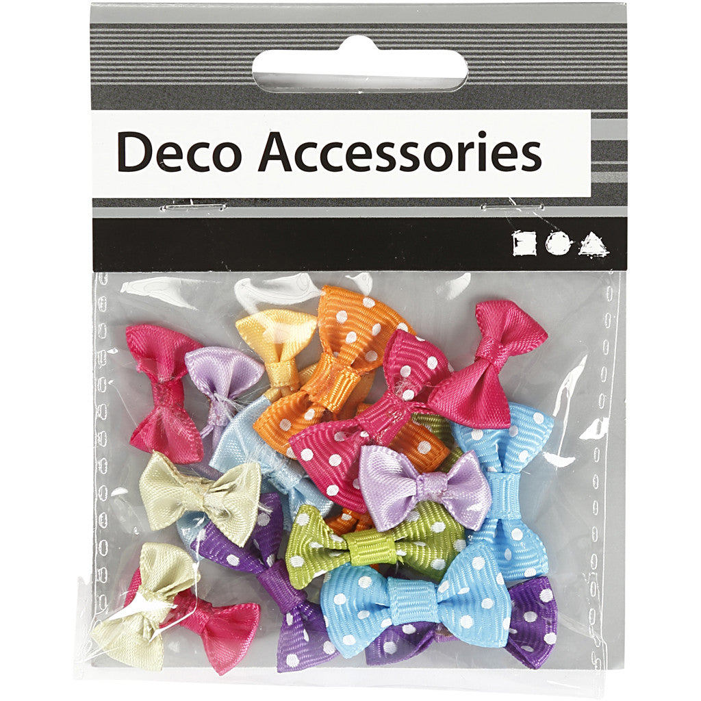 Bows, W: 20+25 mm, 20 pc/ 1 pack [HOB-512501]