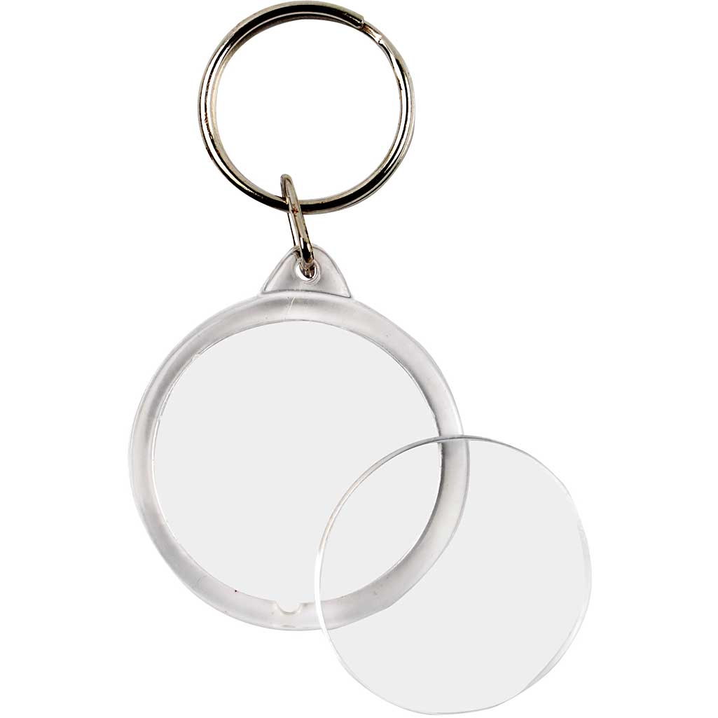 Key Rings, dia. 40 mm, 25 pc/ 1 pack [HOB-51270]