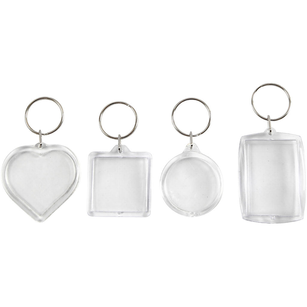 Key Rings, size 40-50 mm, 4 pc/ 1 pack [HOB-512730]