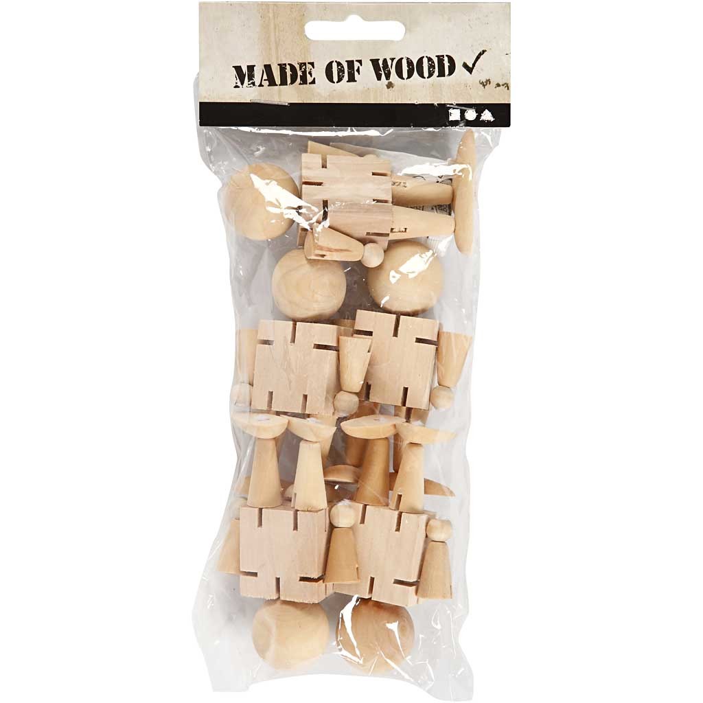 Elastic Figure, H: 8 cm, 5 pc/ 1 pack [HOB-512911]