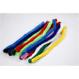 Chenille, big, L: 45 cm, thickness 25 mm, assorted colours, 60 asstd./ 1 pack [HOB-51643]