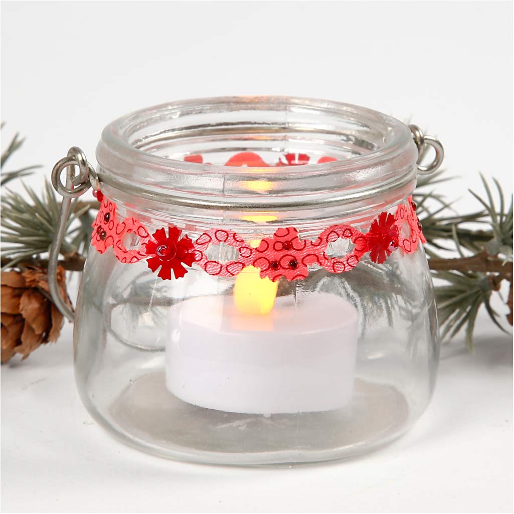 Decorative Ribbon, W: 10 mm, 30x20 cm/ 1 pack [HOB-52091]