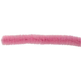 Chenille, L: 30 cm, thickness 15 mm, pink, 15 pc/ 1 pack [HOB-52101]