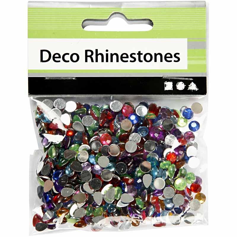 Rhinestones, size 5 mm, 15 g/ 1 pack [HOB-522861]