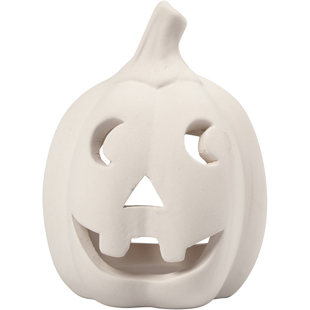 Tea Light Candle Holder, H: 9,5 cm, dia. 6,5 cm, white, 12 pc/ 1 pack [HOB-55518]