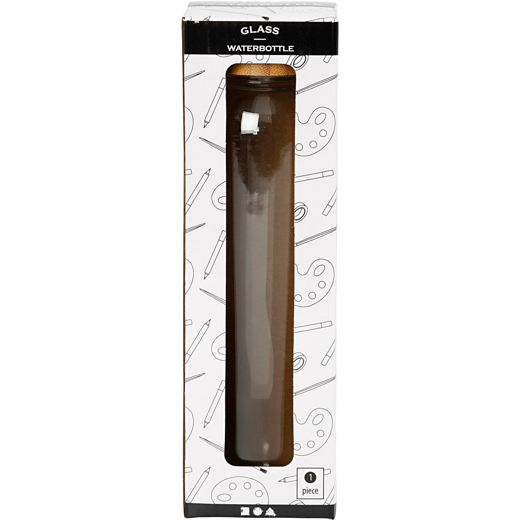 Water Bottle, H: 22 cm, dia. 6,7 cm, 500 ml, 1 pc [HOB-558770]