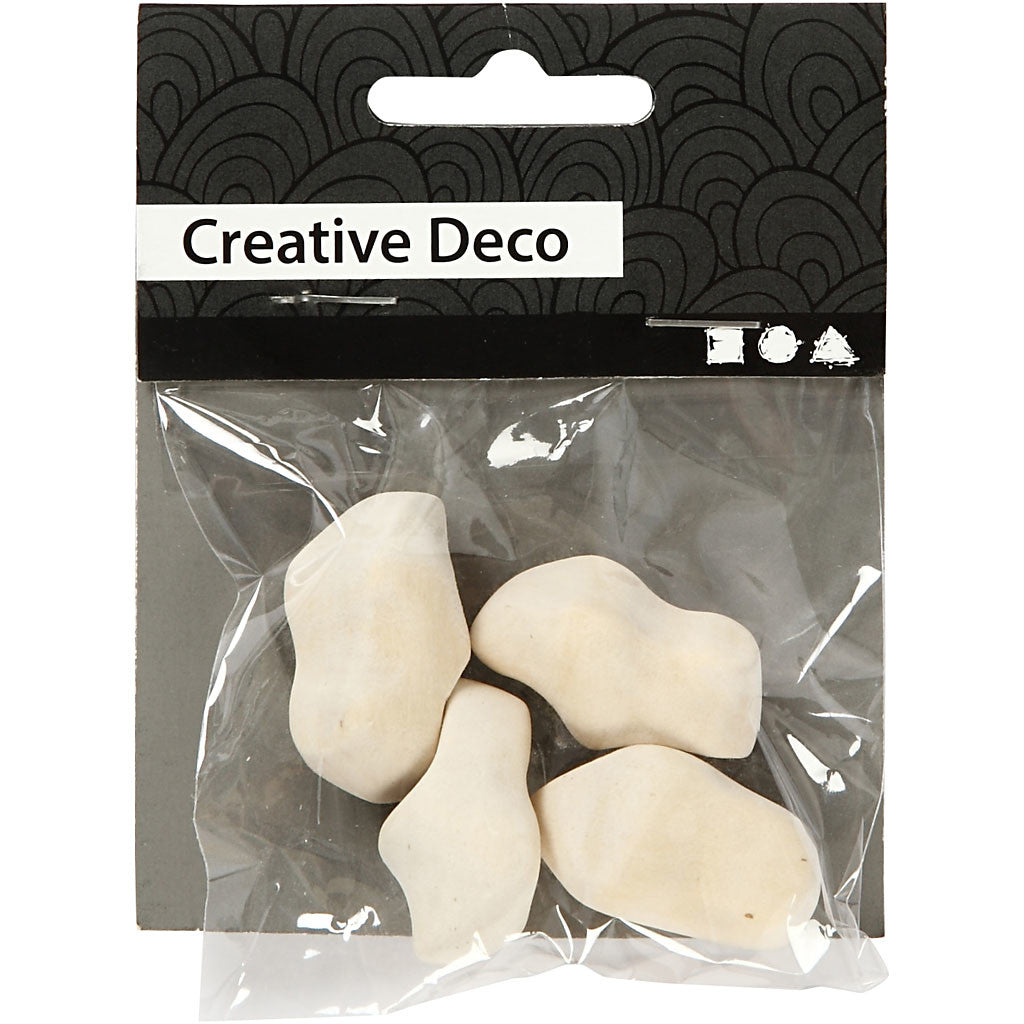 Dutch Wooden Clogs, L: 30 mm, 2 pair/ 1 pack [HOB-561033]