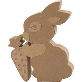 Rabbit, H: 18 cm, D. 2,5 cm, 1 pc [HOB-56180]
