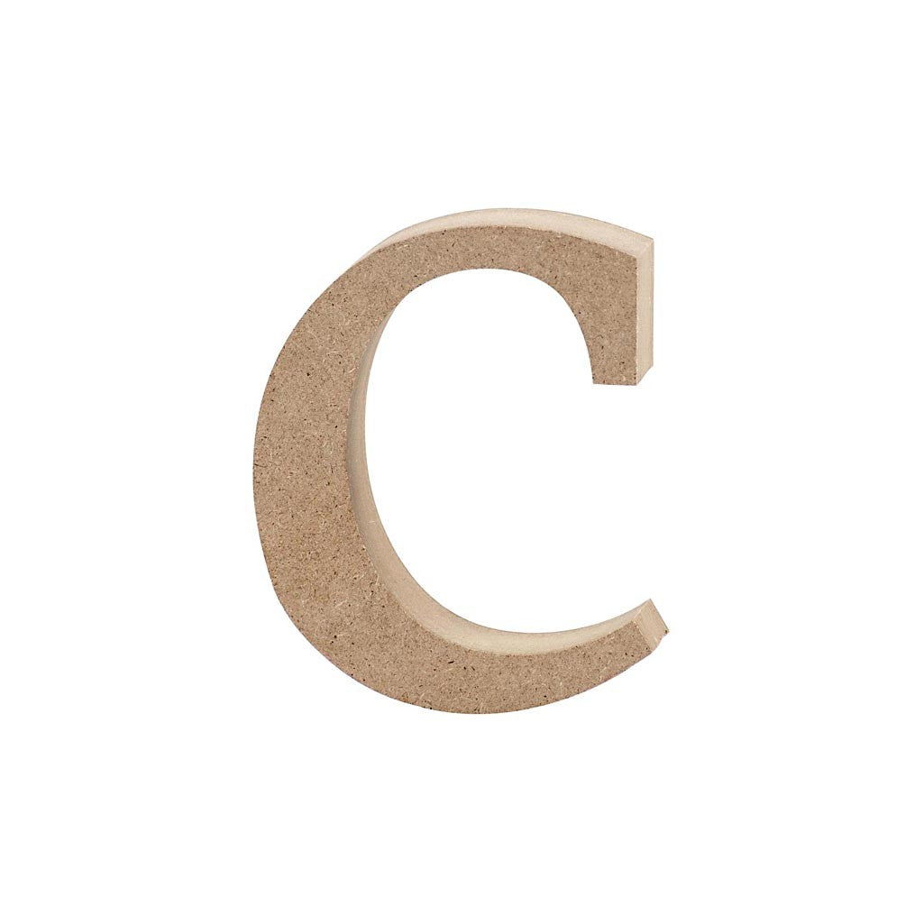 Letter, c, H: 8,4 cm, thickness 2 cm, 1 pc [HOB-56242]