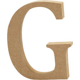 Letter, G, H: 13 cm, thickness 2 cm, 1 pc [HOB-56316]