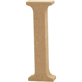 Letter, I, H: 13 cm, thickness 2 cm, 1 pc [HOB-56318]