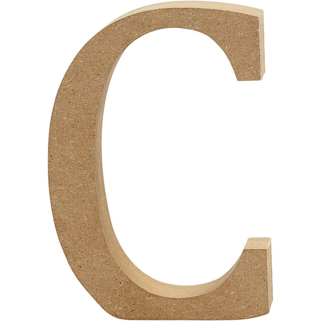 Letter, C, H: 8 cm, thickness 1,5 cm, 1 pc [HOB-56362]