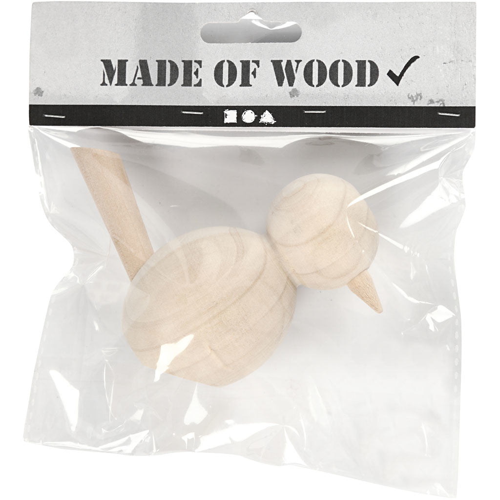 Bird, H: 7,6 cm, 1 pc [HOB-56407]