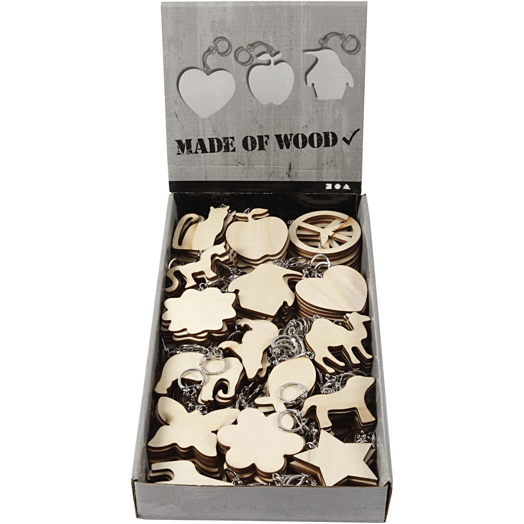 Keyhanger, size 7x7 cm, thickness 3 mm, 128 pc/ 1 pack [HOB-56410]