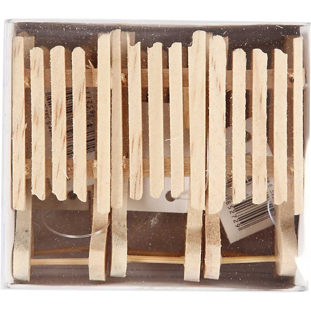 Sledge, size 6,5x2,5 cm, 6 pc/ 1 pack [HOB-564750]