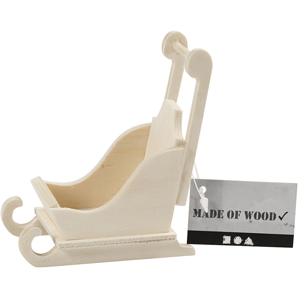 Sleigh, size 8x5x9 cm, 1 pc [HOB-56514]