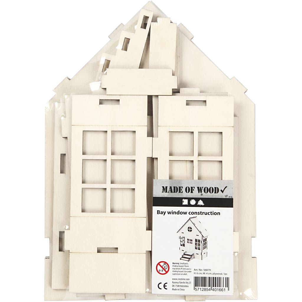 Bay window construction, H: 24 cm, D. 6(12,5) cm, W: 19 cm, 1 pc [HOB-56879]