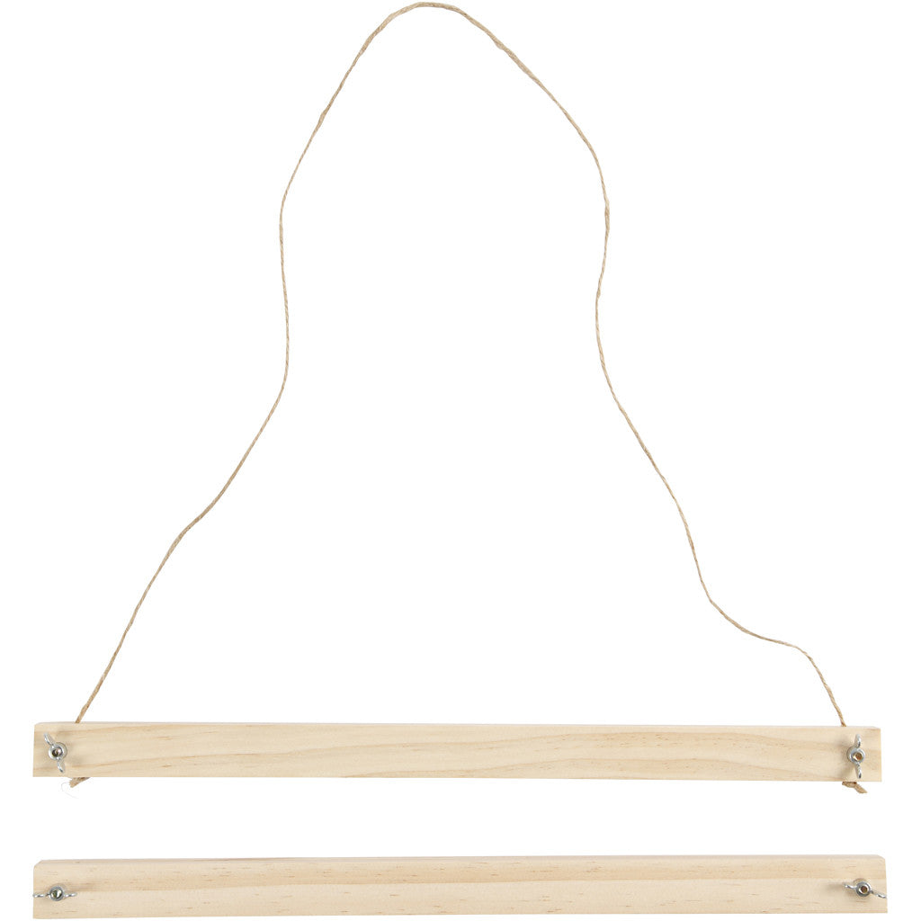 Poster Hanger, H: 2 cm, D. 2,2 cm, W: 33,6 cm, 1 set [HOB-56921]