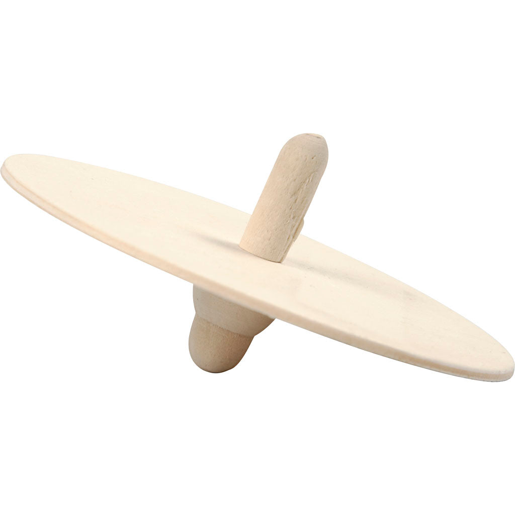 Spinning Top, H: 4 cm, dia. 8 cm, 10 pc/ 1 pack [HOB-57474]