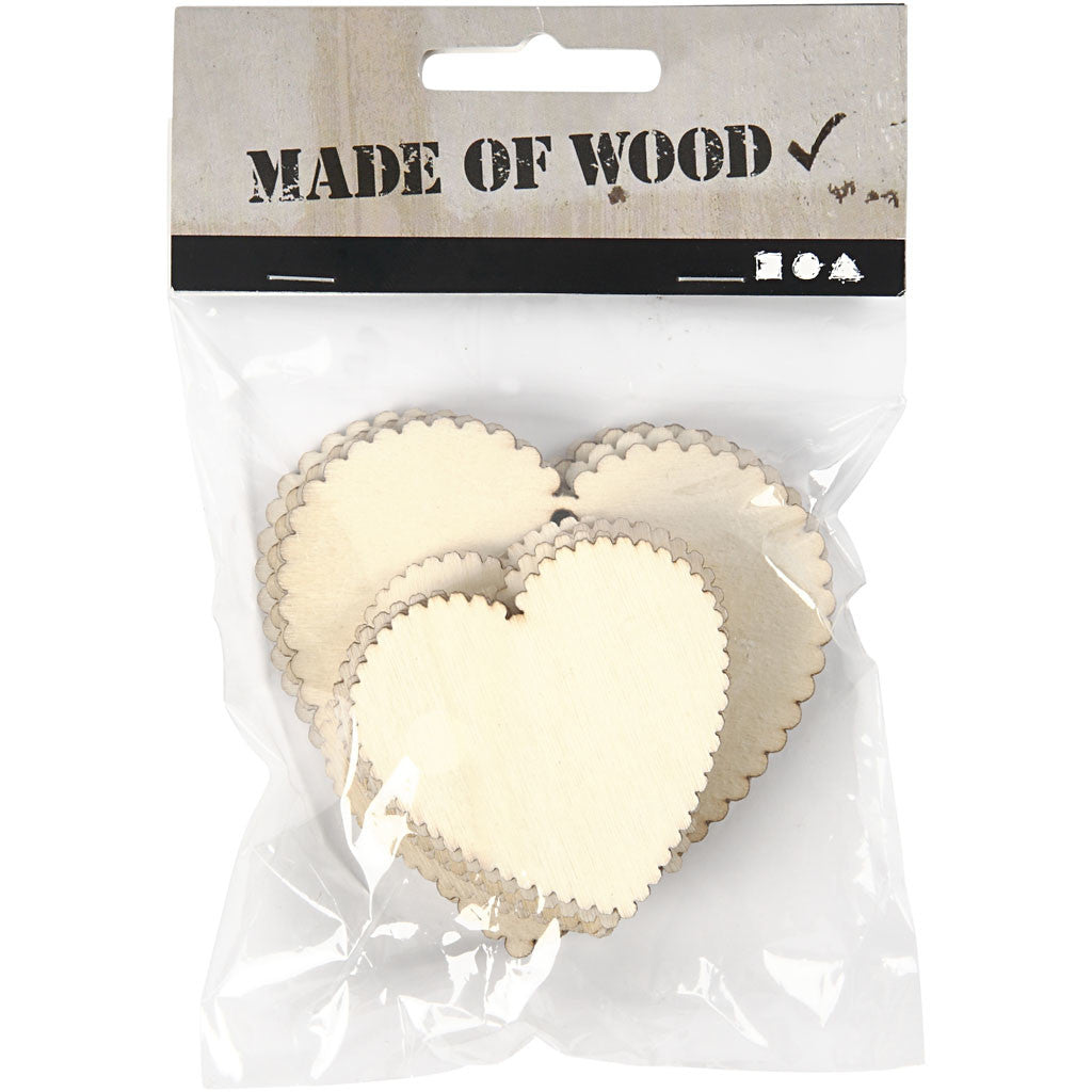Hearts, size 5,1x5,1 cm, 12 pc/ 1 pack [HOB-57505]