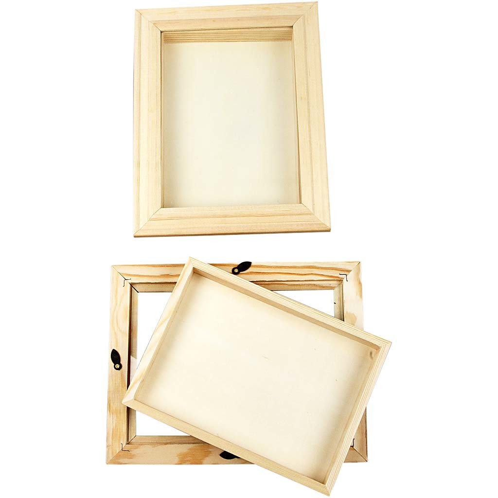 3D Frame , D. 2,5 cm, size 18,2x23,2 cm, 1 pc [HOB-575590]