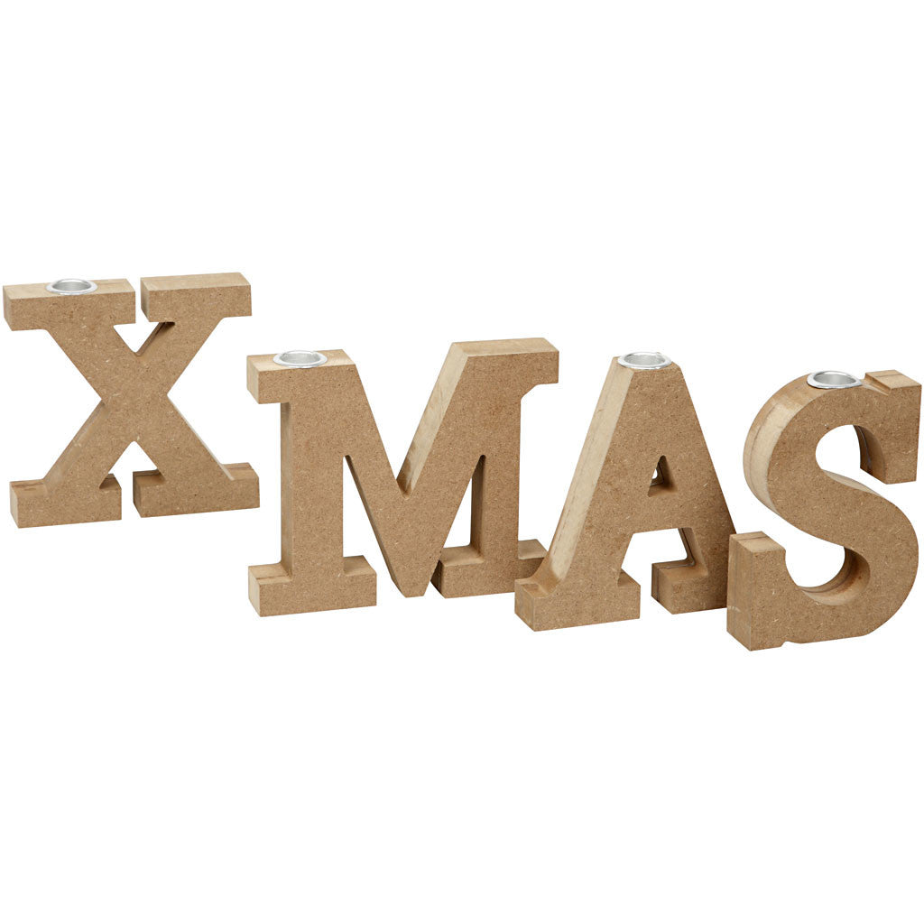 Candle Light Holder, H: 14,5 cm, thickness 3,2 cm, 4 pc/ 1 pack [HOB-576210]