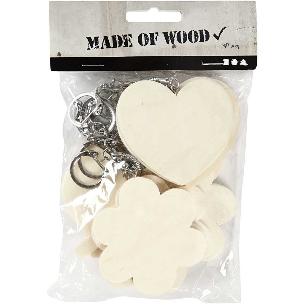 Keyhanger, size 6-7 cm, thickness 3 mm, 12 pc/ 1 pack [HOB-57684]