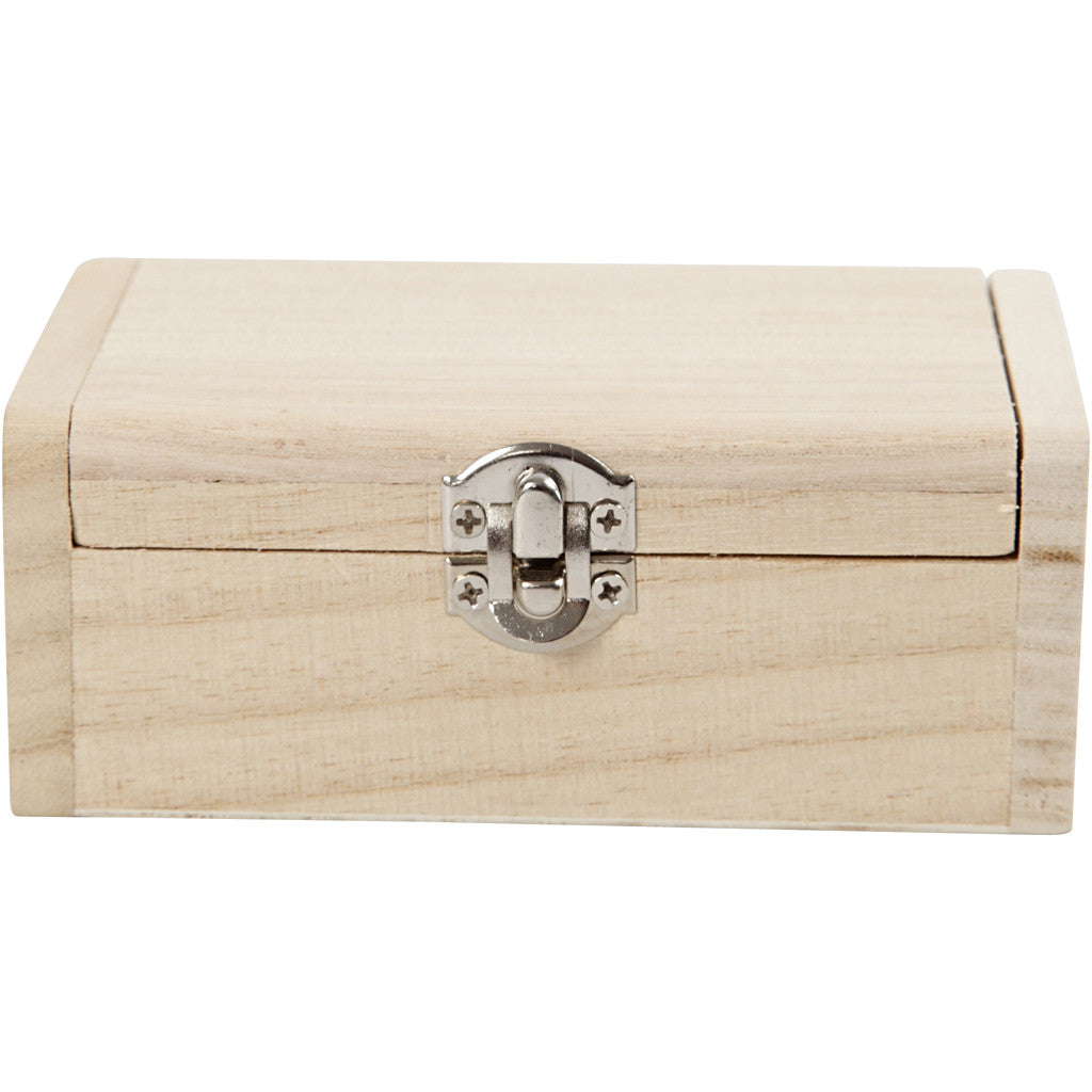 Jewellery Box, H: 4.5 cm, L: 11.5 cm, W: 7,5 cm, 1 pc [HOB-57956]