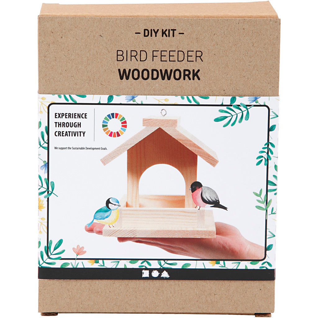 Bird Feeder, H: 12,5 cm, D. 14,5 cm, W: 11,5 cm, 1 pc [HOB-57968]