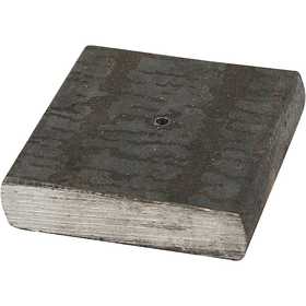 Metal Stand, size 4x4x1 cm, hole size 2 mm, 1 pc [HOB-58030]