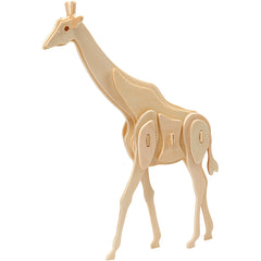 3D Construction figure, giraffe, size 20x4,2x25 cm, 1 pc [HOB-580507]