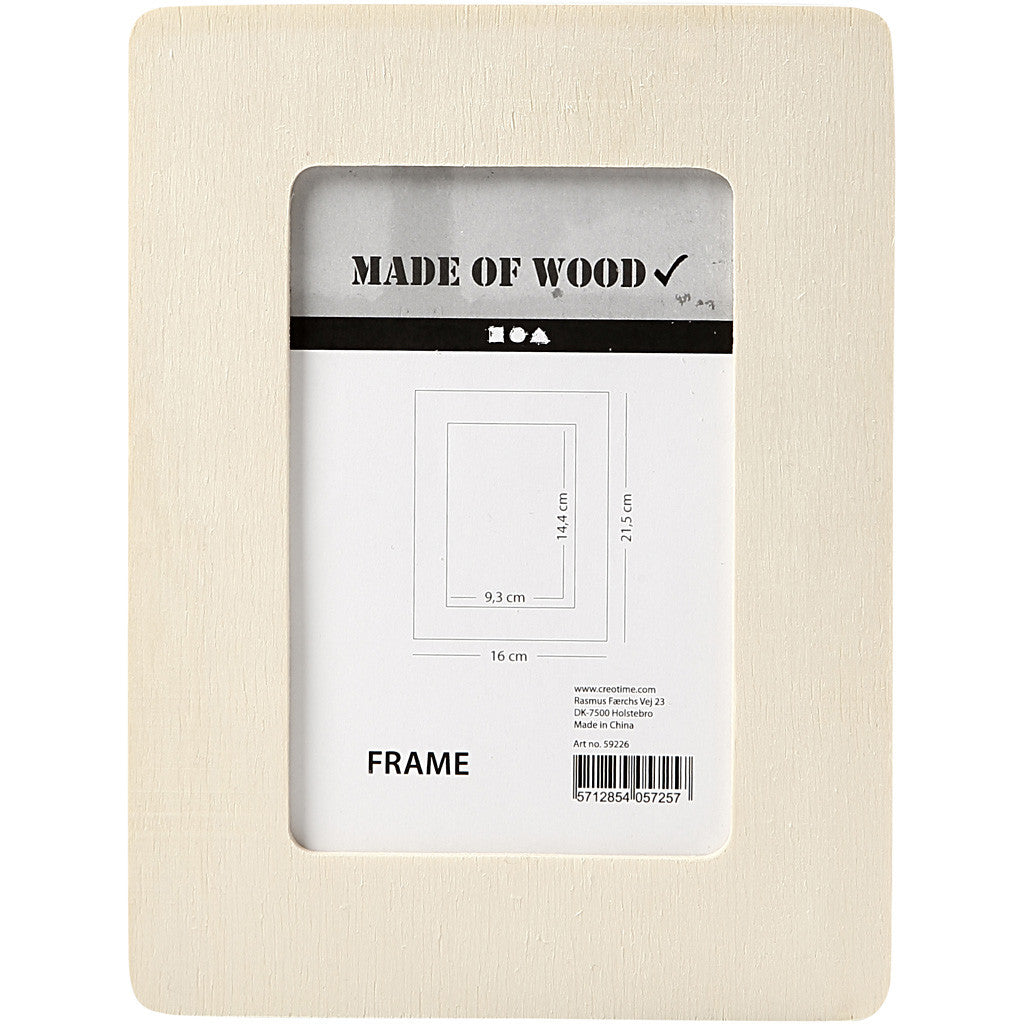 Frame, size 16x21,5x0,8 cm, 3 pc/ 1 pack [HOB-59226]