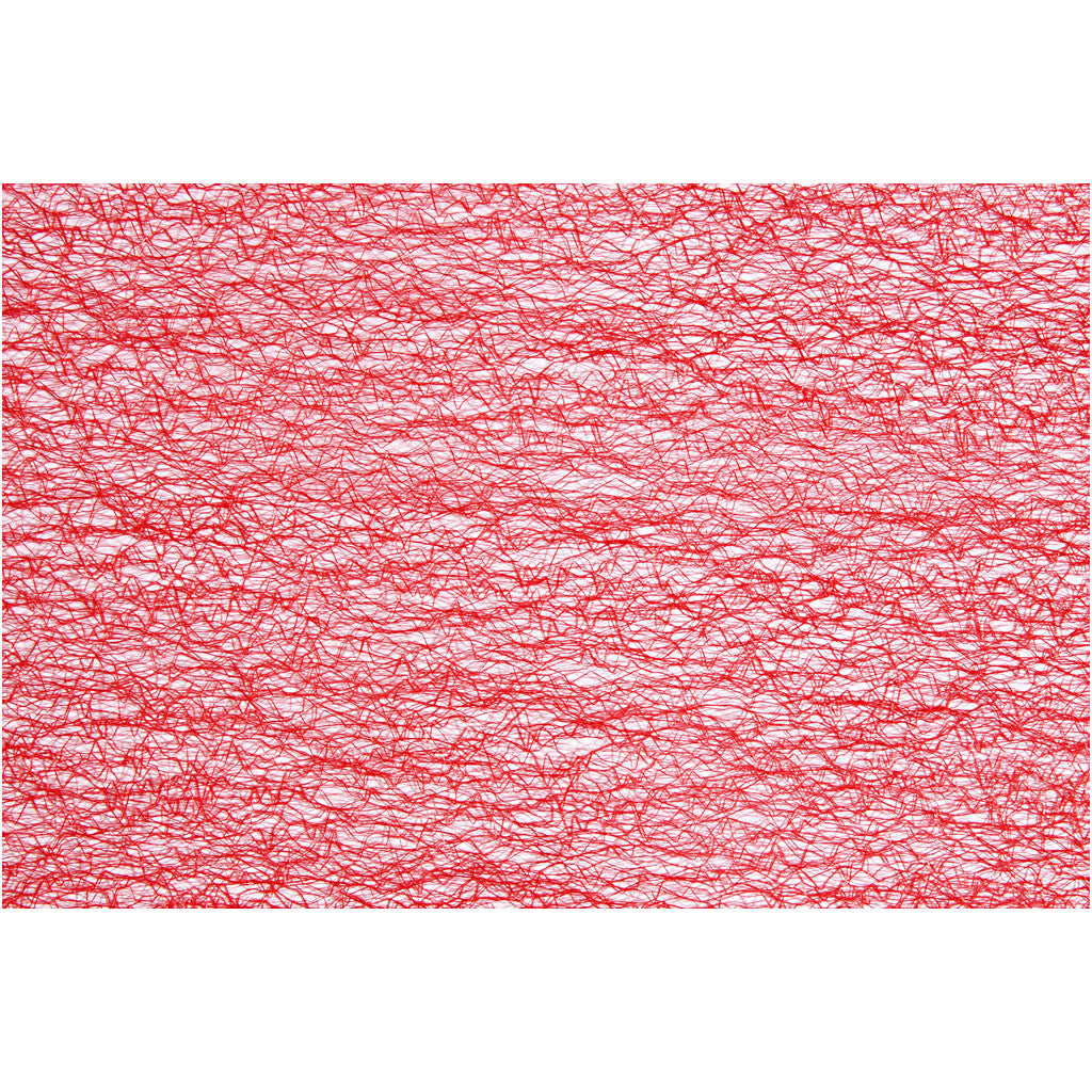 Table runner, W: 30 cm, red, 10 m/ 1 roll [HOB-593003]