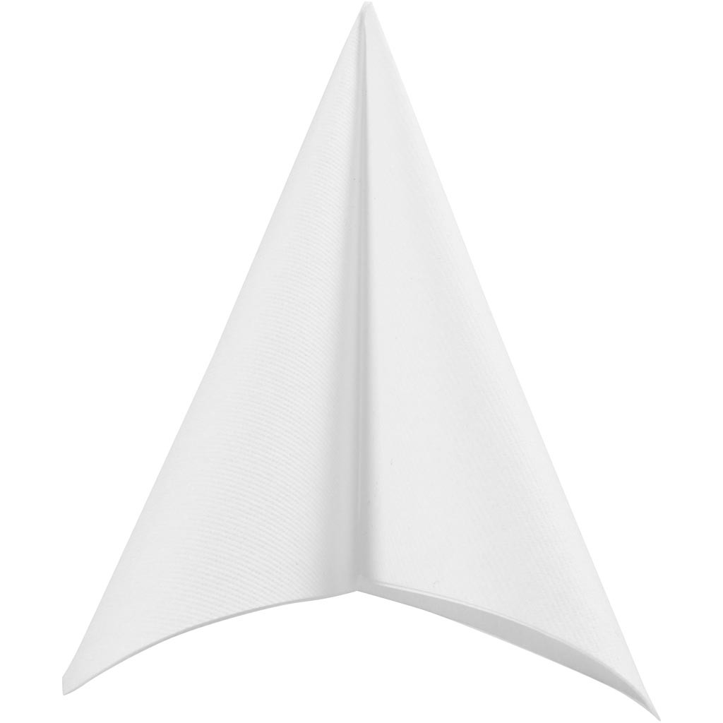 Table Napkins, size 40x40 cm, 60 g, white, 20 pc/ 1 pack [HOB-598001]