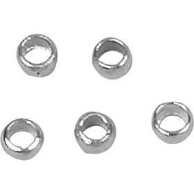 Crimp Beads, dia. 2 mm, silver, 1000 pc/ 1 pack [HOB-60104]
